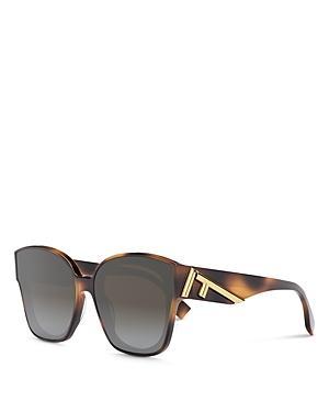 The Fendi First 63mm Square Sunglasses Product Image