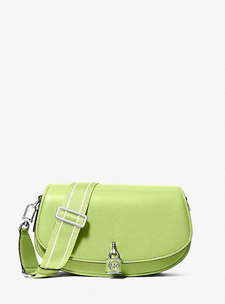 Mila Medium Leather Messenger Bag Product Image