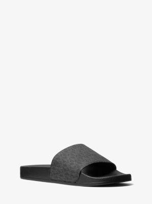 Michael Kors Jake Slide (Black) Men's Shoes Product Image