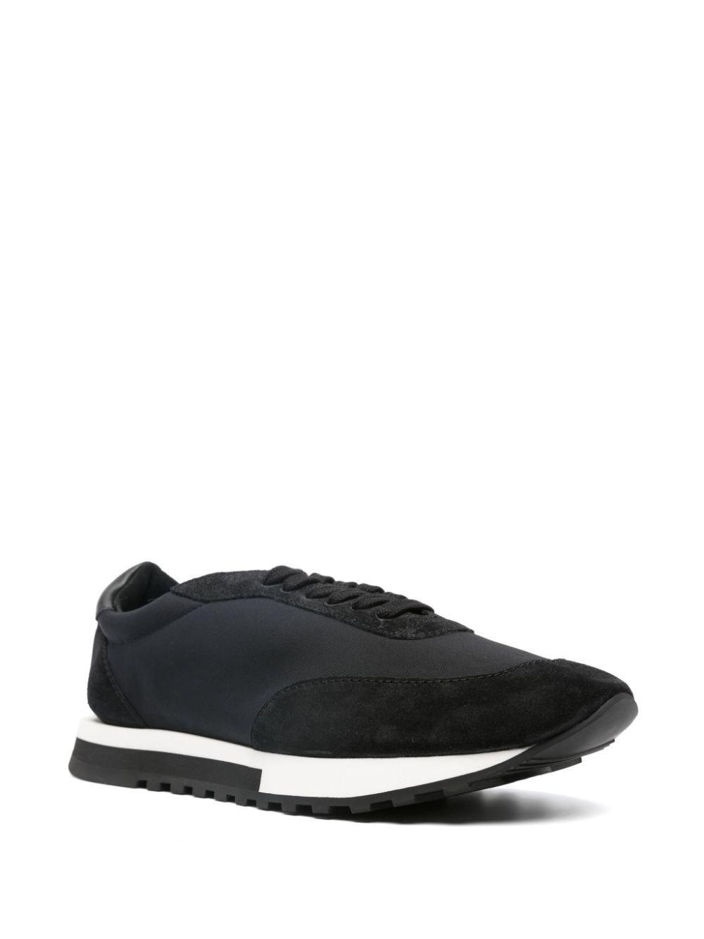 5mm Owen Runner Sneaker Sued In Black/black Product Image