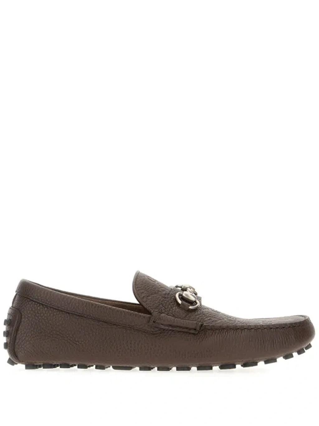 GUCCI Clove Loafers In Brown Product Image