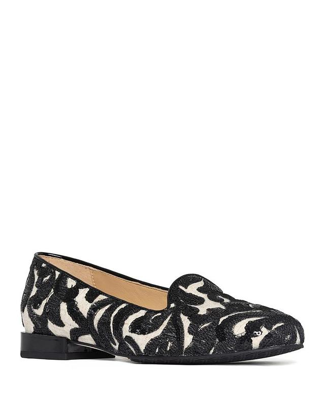 Donald Pliner Renna Brocade Sequin Dress Loafers Product Image