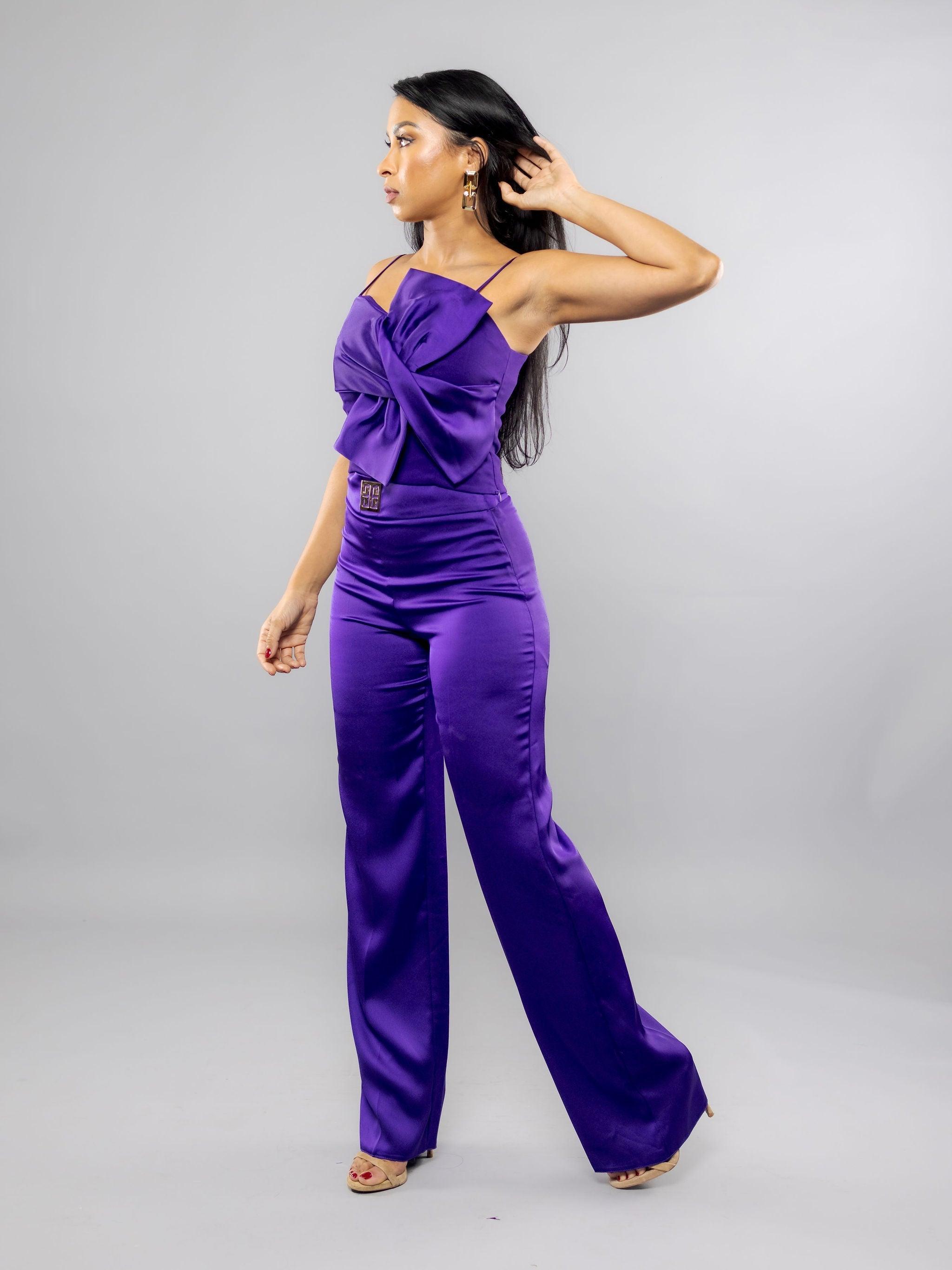 Zeldin Royal Purple Pants Product Image