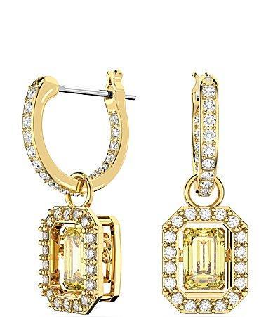 Swarovski Millenia Huggie Hoop Drop Earrings Product Image