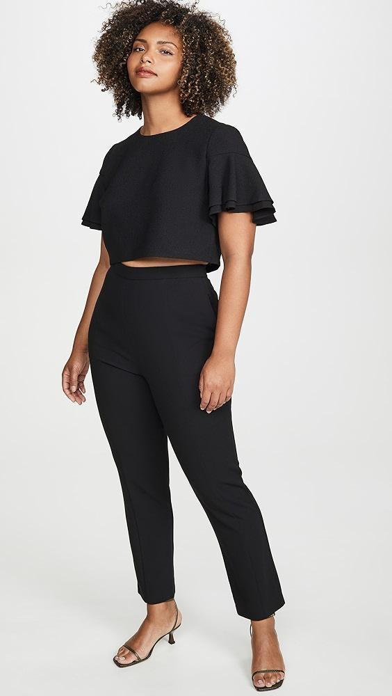 Black Halo Syon 2 Piece Jumpsuit | Shopbop Product Image