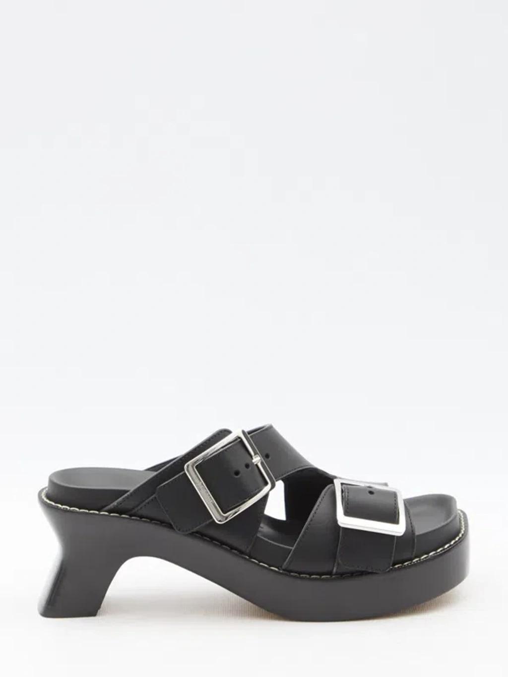 Leather Ease Sandals 70 In Black Product Image