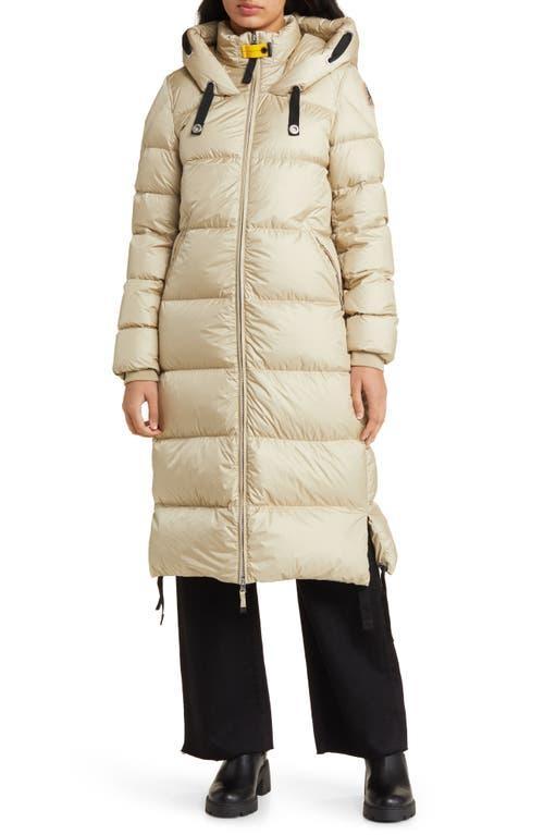 Womens Panda Quilted Long Coat Product Image