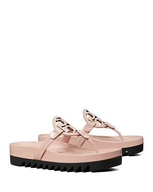 Tory Burch Miller Cloud Lug (New Cream/Perfect Black) Women's Shoes Product Image