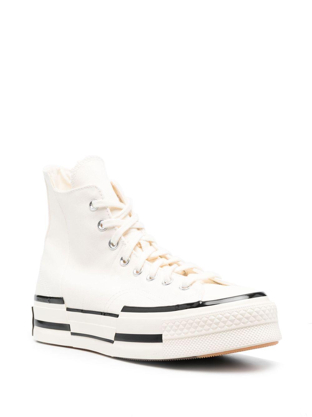 Chuck 70 Plus Egret high-top sneakers Product Image