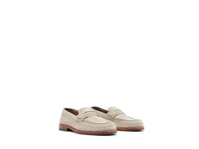 AllSaints Sammy Loafer (Sand) Men's Lace Up Wing Tip Shoes Product Image