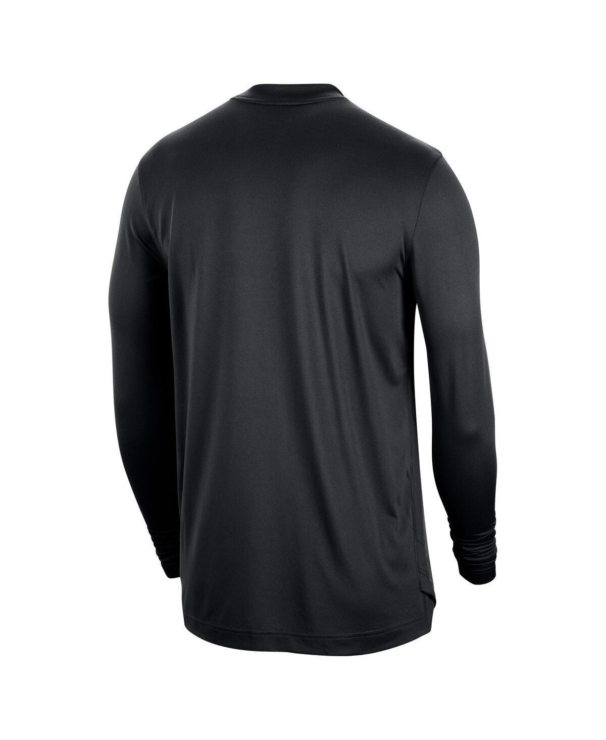 NIKE Men's  Black Orlando Magic 2022/23 City Edition Pregame Warmup Long Sleeve Shooting Shirt Product Image