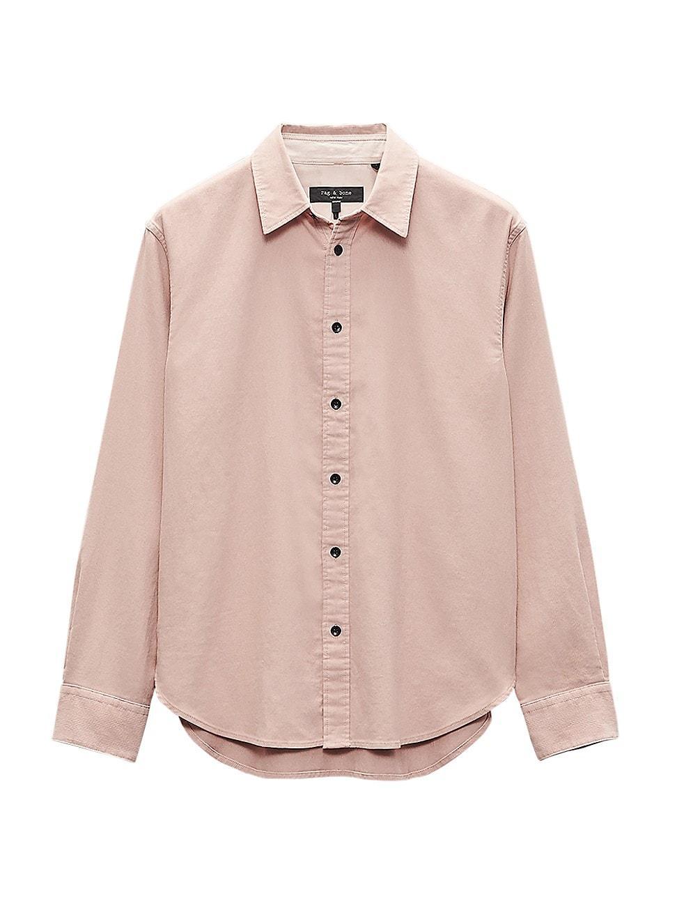 Mens Finch Corduroy Long-Sleeve Shirt Product Image