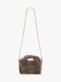 MEDIUM TWISTER - MOHAIR TOP HANDLE BAG in brown | JW Anderson US  Product Image