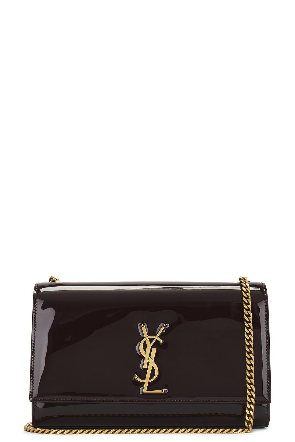 Saint Laurent Medium Kate Chain Bag Chocolate.. Product Image