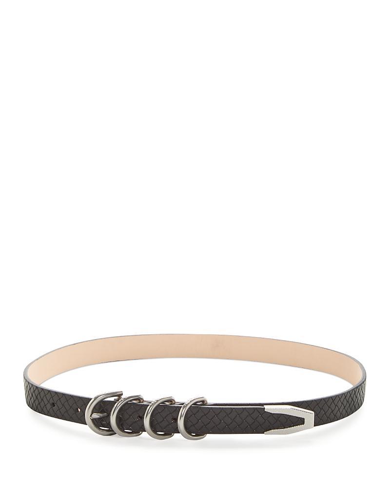 rag & bone Womens Woven Leather Belt Product Image