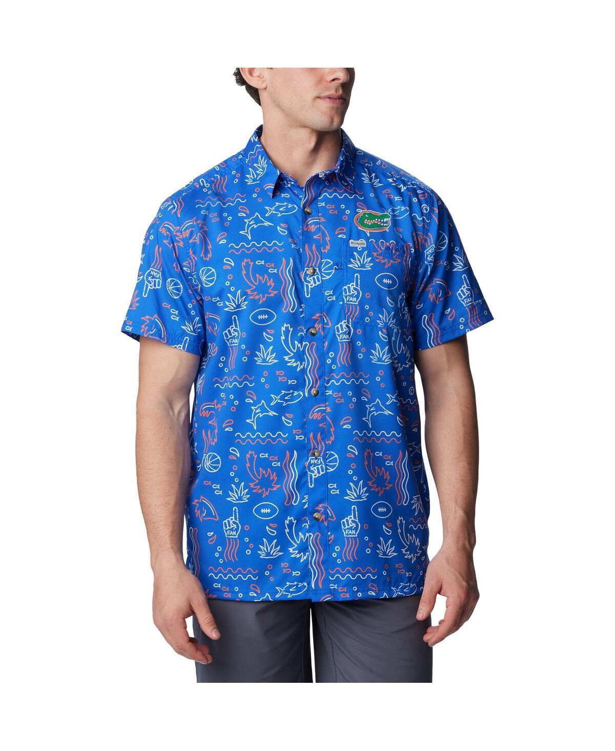 Columbia Men's Collegiate PFG Super Slack Tide Shirt - Florida- Product Image