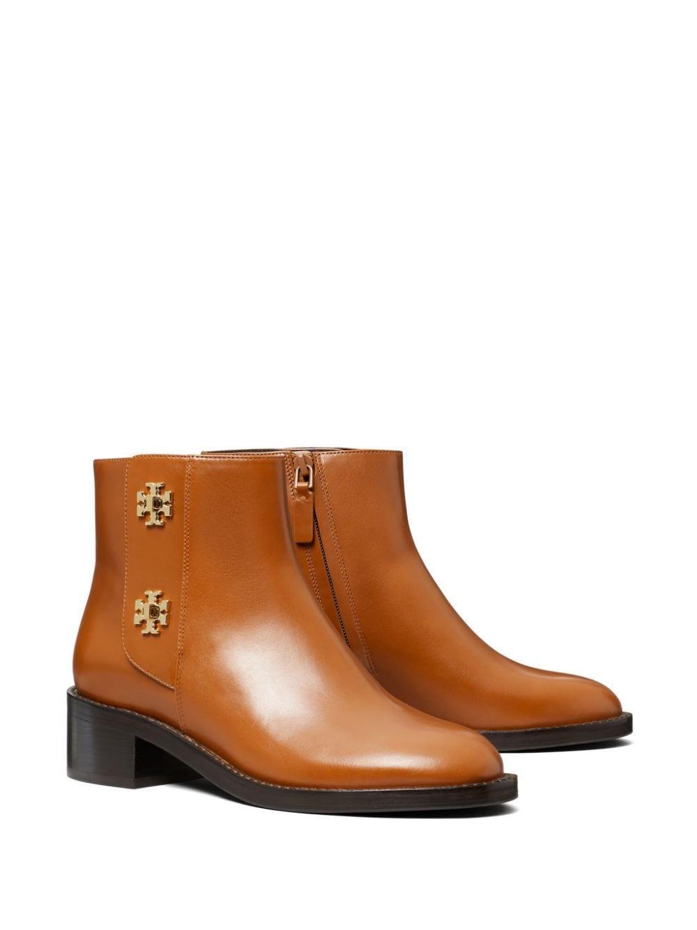 TORY BURCH T Lock Ankle Boot In Sierra Cognac Product Image