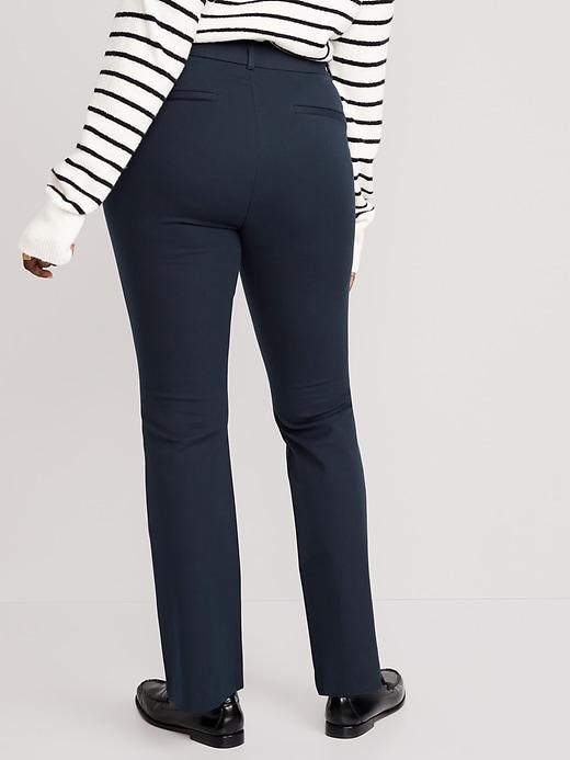 High-Waisted Pixie Flare Pants Product Image