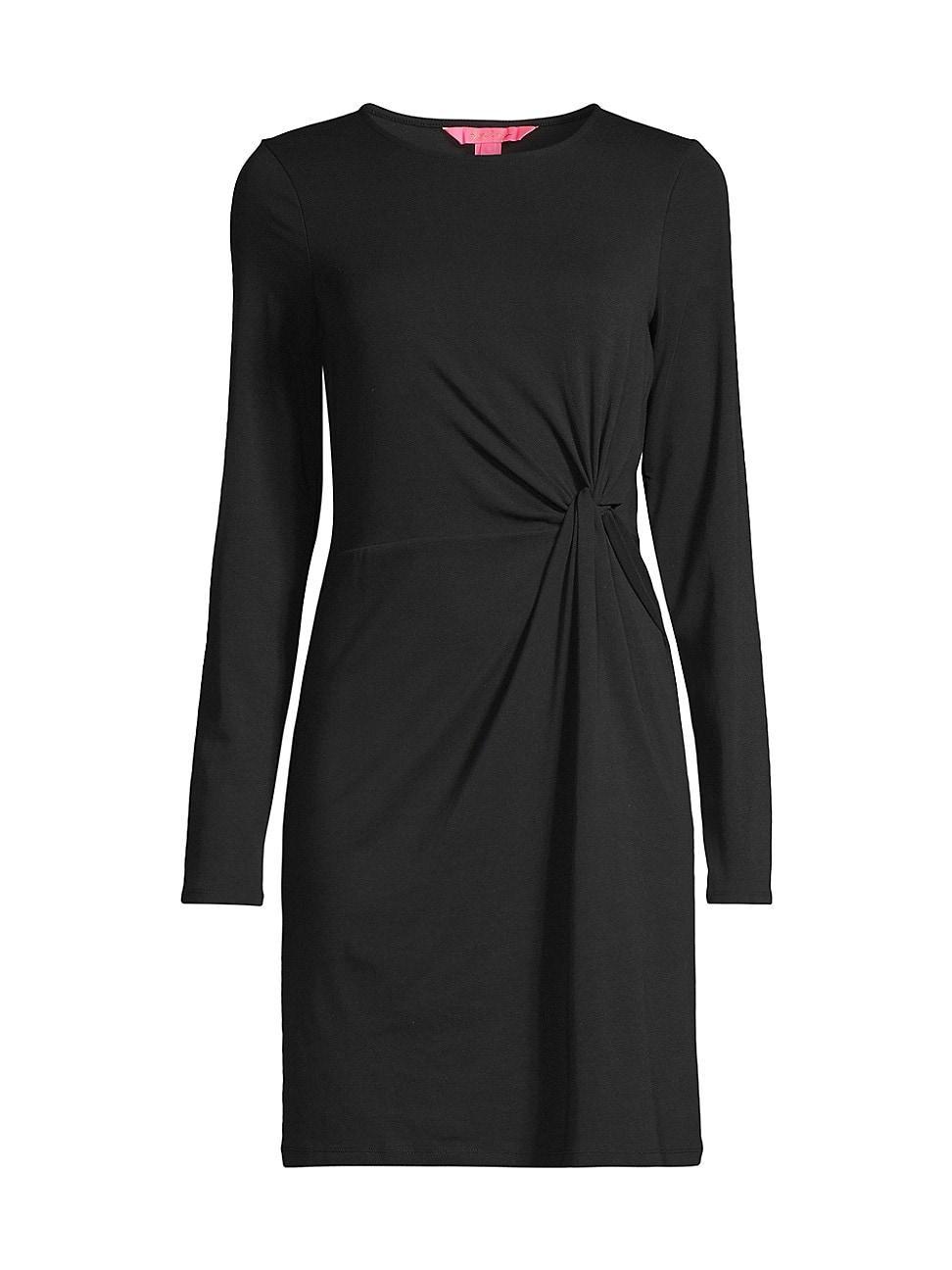 Womens Lynn Twisted Long-Sleeve Dress Product Image