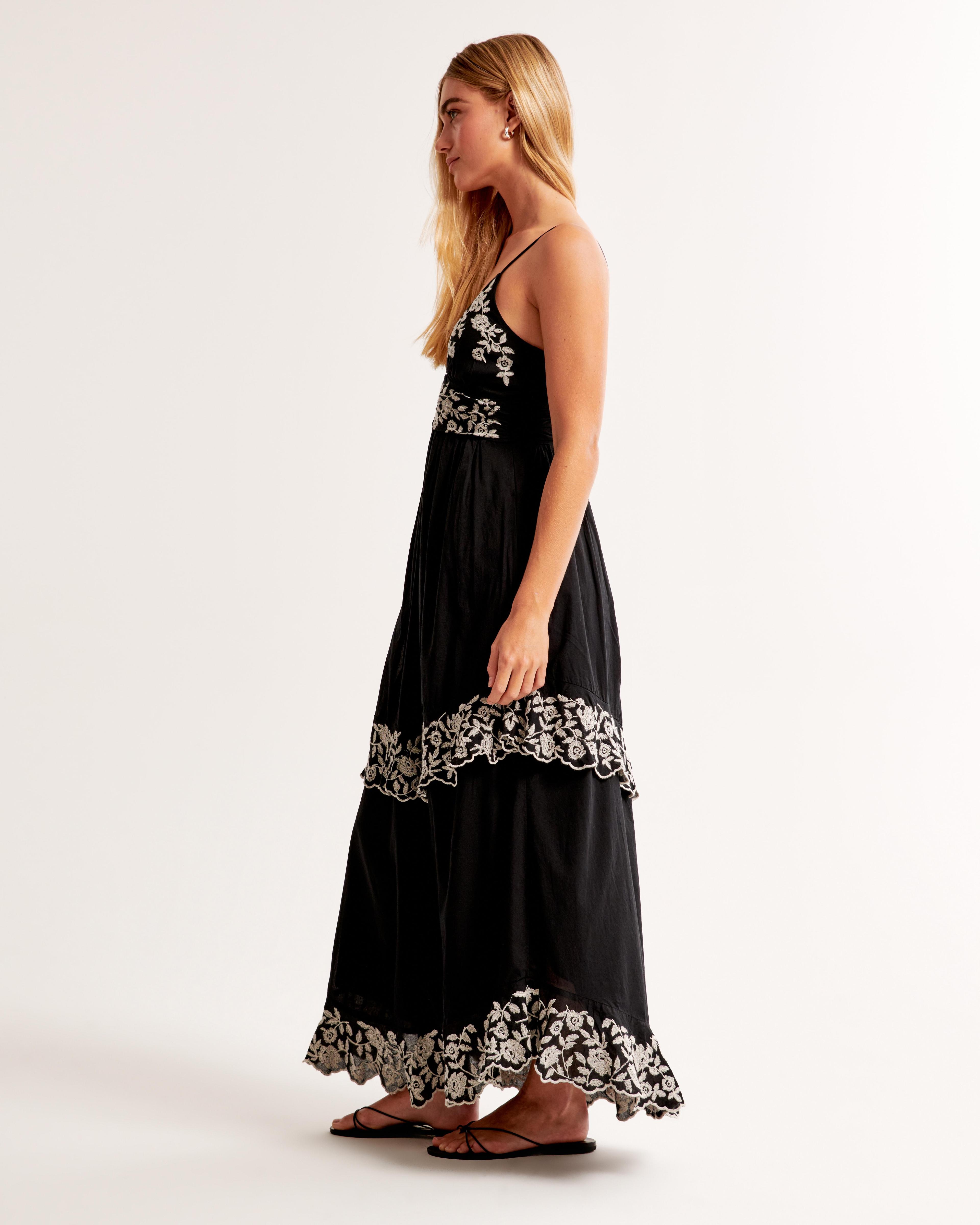 Tiered Ruffle Maxi Dress Product Image