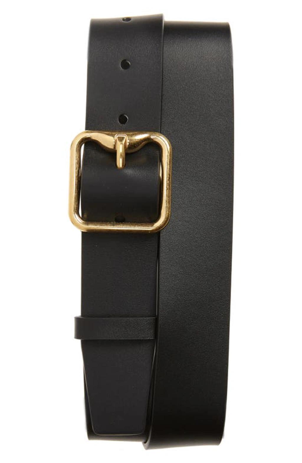 BURBERRY B Buckled Belt In Black Product Image