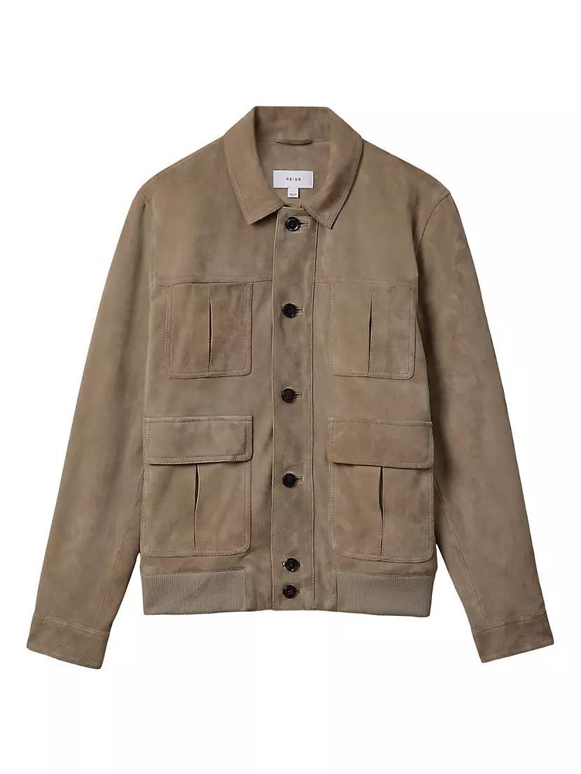 Thomas Suede Shirt Jacket Product Image