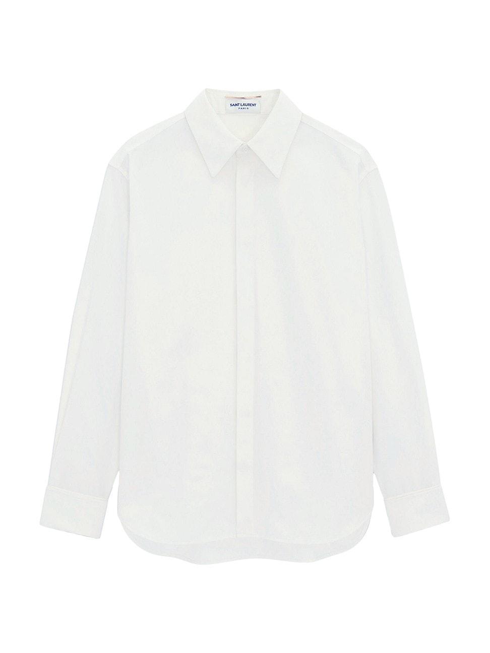 Womens Boyfriend Shirt in Cotton Poplin Product Image