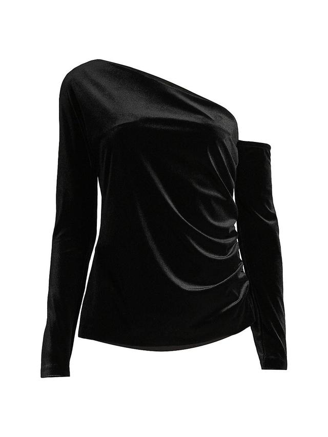 Womens Main Event Icon Velvet Top Product Image