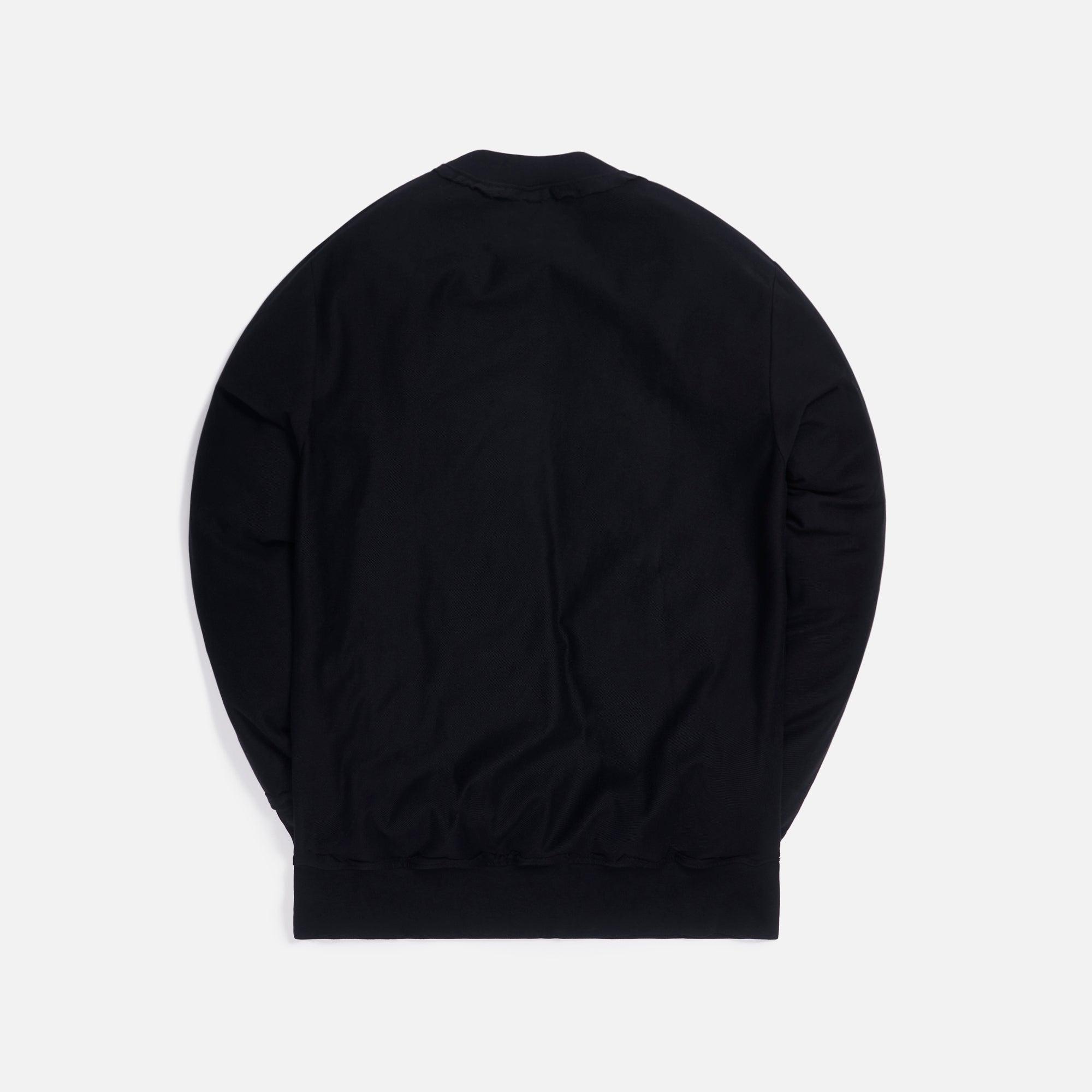 Ader Error Regular Fit L/S Tee - Black Male Product Image