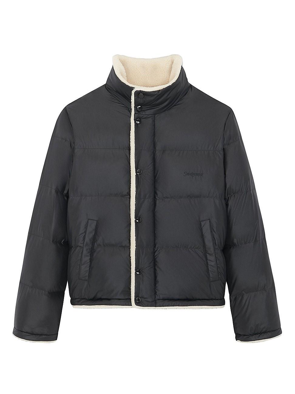 Mens Down Puffer Jacket In Nylon Product Image