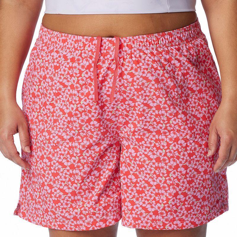 Columbia Women's Sandy River II Printed Shorts - Plus Size- Product Image