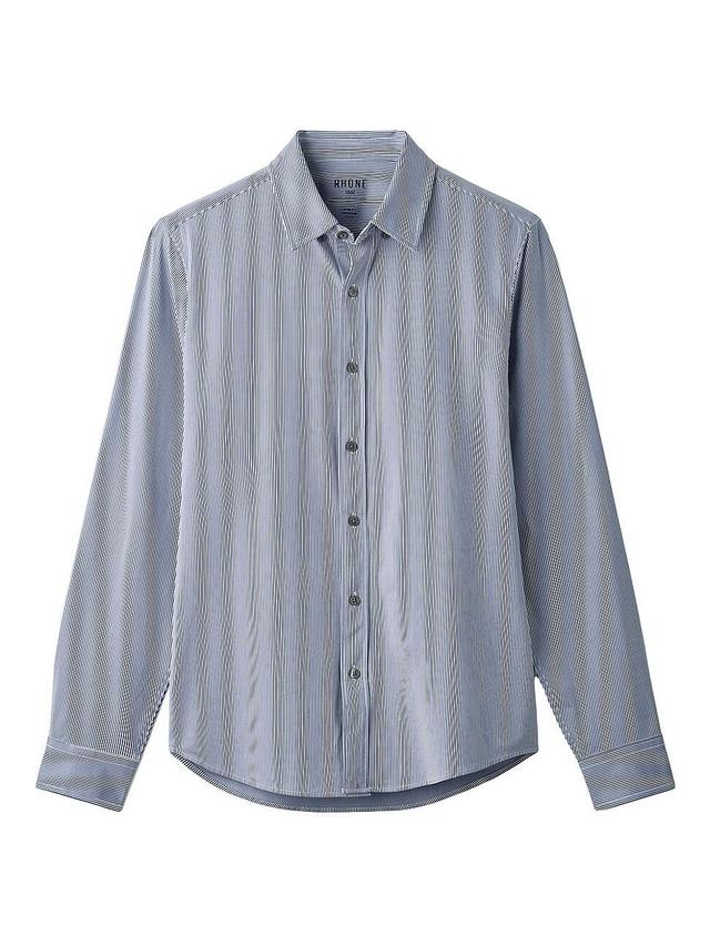 Rhone Commuter Slim Fit Stripe Shirt Product Image