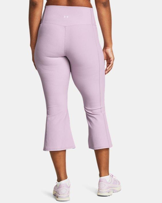 Women's UA Meridian Rib Crop Flare Pants Product Image