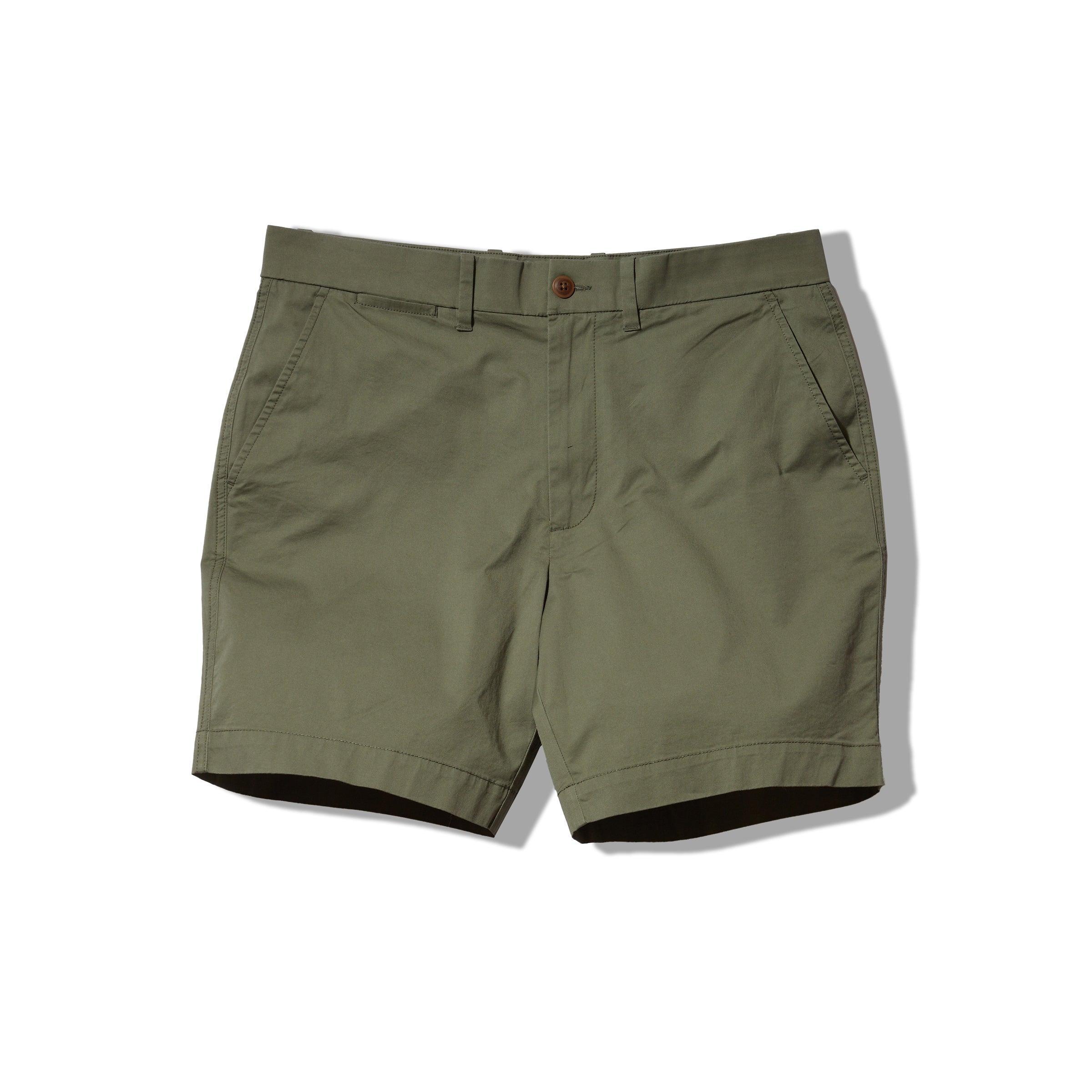 Thompson Flex Stretch Shorts 7"- Olivine Product Image