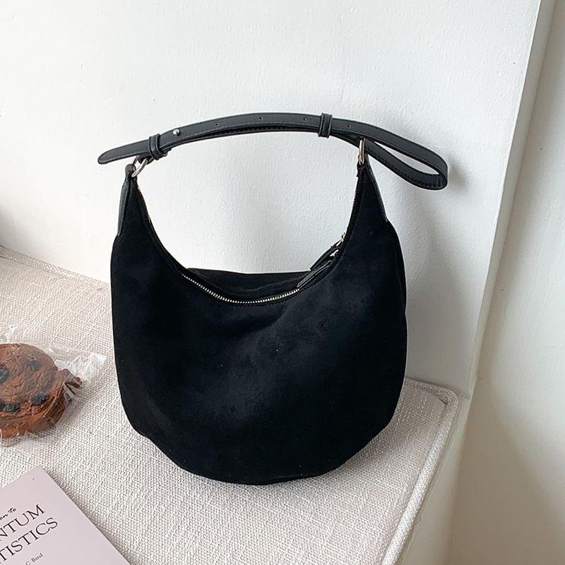 Faux Suede Shoulder Bag Product Image