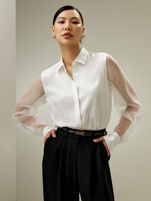 Ethereal Silk Shirt Product Image