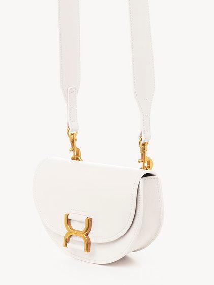 Mini Marcie flap bag in soft leather Product Image