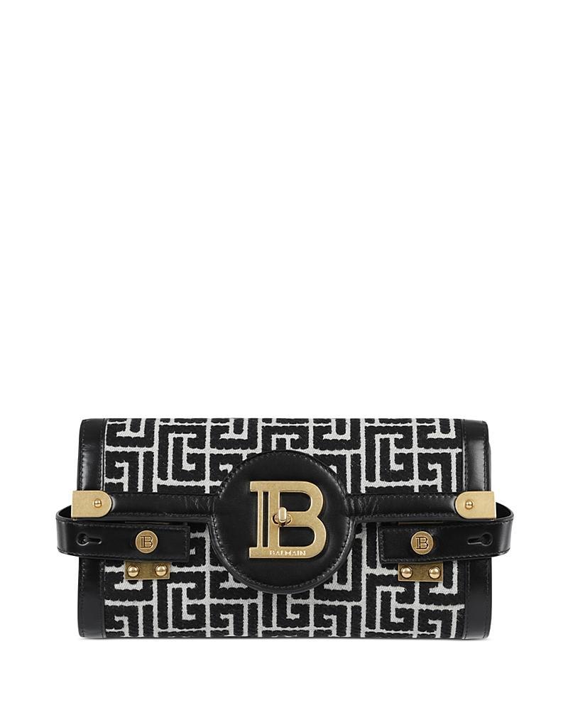 Balmain BBuzz 23 Monogram Jacquard Convertible Clutch Product Image