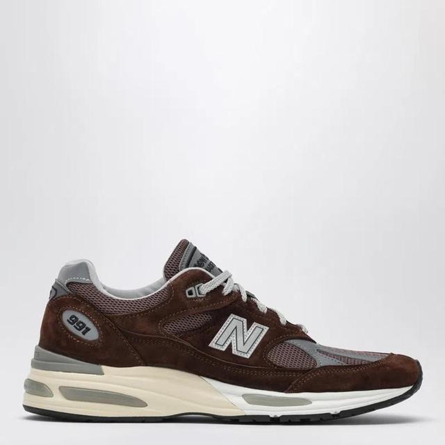 NEW BALANCE Brown Sneaker Made In Uk 991v2 Product Image