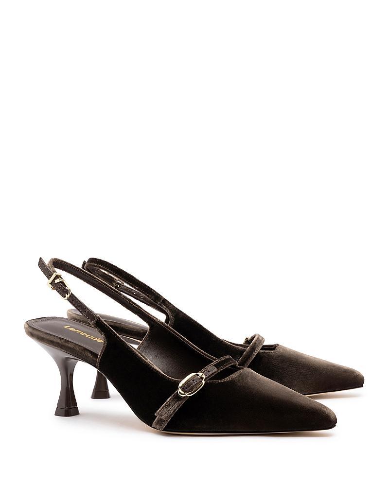 Larroude Womens Ines Slingback Pumps Product Image