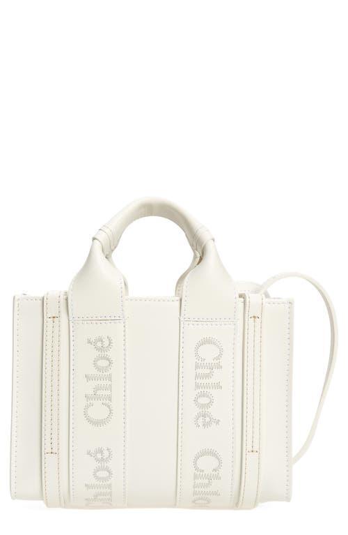 Chlo Mini Woody Leather Tote Product Image