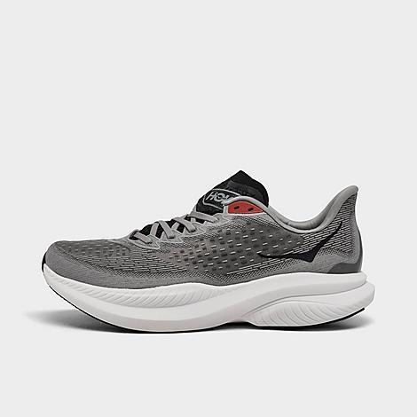 HOKA Mens HOKA Mach 6 - Mens Running Shoes Stellar Grey/Black Product Image