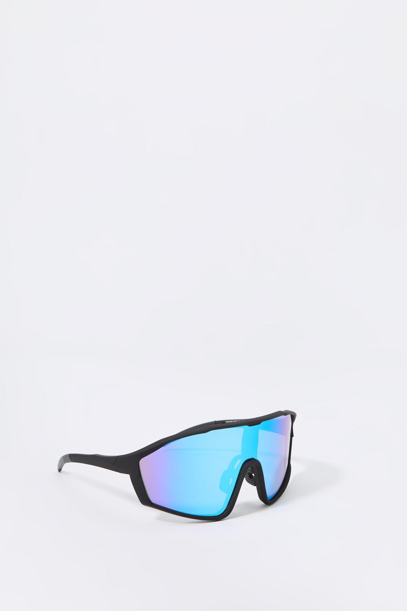 Soft Touch Tinted Shield Sunglasses Male Product Image