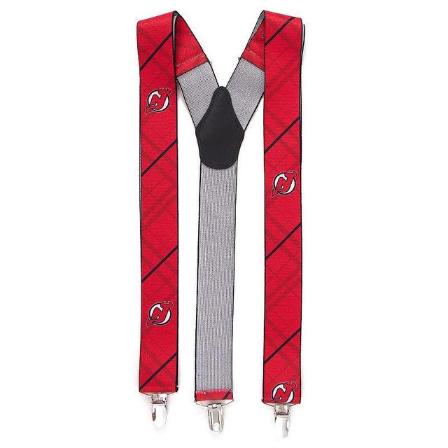 Mens Red New Jersey Devils Suspenders Product Image