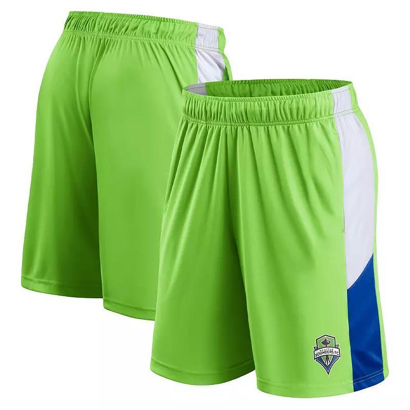 Mens Fanatics Branded Rave Seattle Sounders FC Champion Rush Shorts Product Image