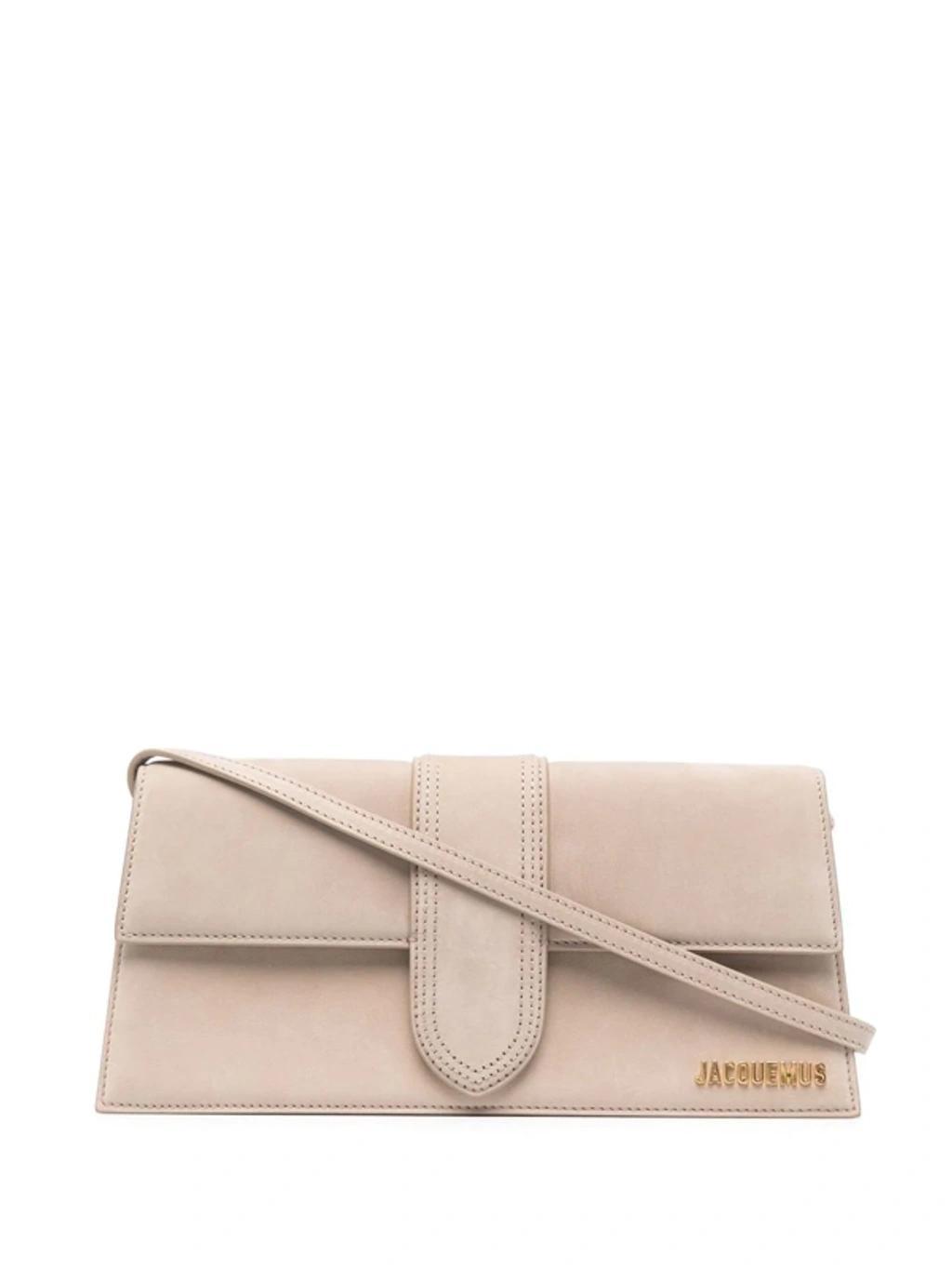 JACQUEMUS Le Bambino Long Shoulder Bag In Beige Product Image