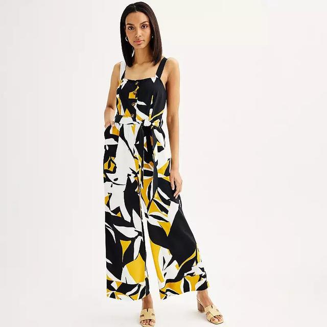 Womens Nine West Tie Waist Jumpsuit Product Image