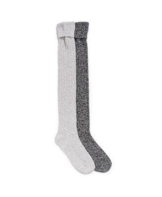 Women's 2 Pair Pack Marl Over the Knee Socks, One Product Image