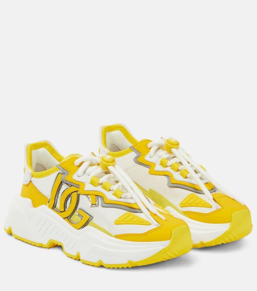 Daymaster Chunky Sneakers In Lemon Product Image