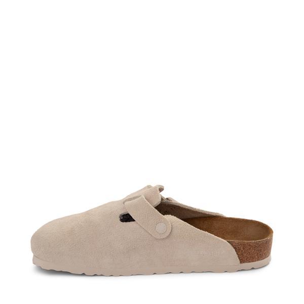 Birkenstock Mens Boston Soft Footbed Suede Leather Clogs from Finish Line Product Image